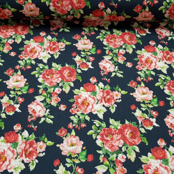 Algodón Flores Cretona Catalana Algodón Flores Cretona Catalana