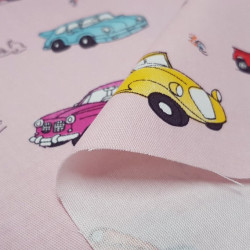 OUTLET Elastic Twill Classic Cars