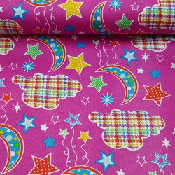 Flannel Moons Stars Flannel Moons Stars