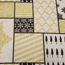 Mantelería Navidad Copos Hielo