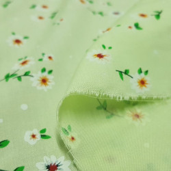 Algodón Fino Margaritas