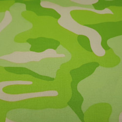 Camouflage Cotton Lime