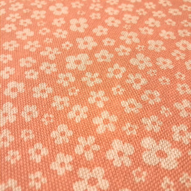 Algodón Aspecto Lino Margaritas Algodón Aspecto Lino Margaritas