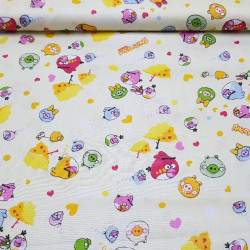 Algodón Angry Birds Algodón Angry Birds