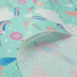 Algodón Unicornios Gorriones