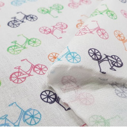 Algodón Bicicletas Colores