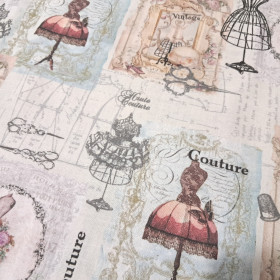 Cotton Vintage Sewing Mannequins