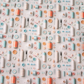 Algodón Costura Efecto 3D Algodón Costura Efecto 3D