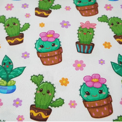 Algodón Cactus Kawaii