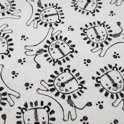 Algodón Safari Central Leones