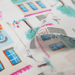 Algodón Casas Ciudad