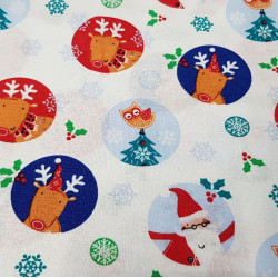 Algodón Navidad Noel Esferas