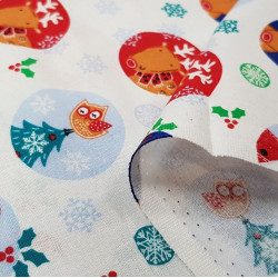 Algodón Navidad Noel Esferas