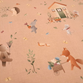 Algodón Animales Casetas Ilusion Algodón Animales Casetas Ilusion