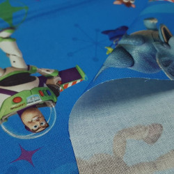 Algodón Disney Toy Story Azul