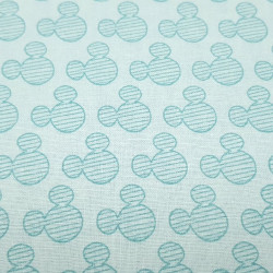 Algodón Disney Siluetas Mickey