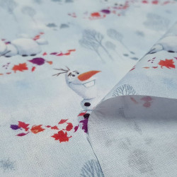 Cotton Disney Olaf Leaves