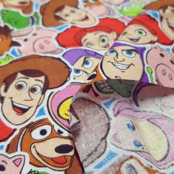 Cotton Disney Toy Story Mosaic
