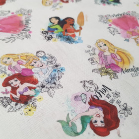 Cotton Disney Princesses Phrases C