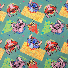 Cotton Disney Stitch Angel Retro