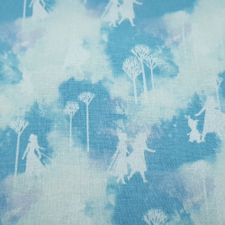Cotton Disney Frozen 2 Silhouettes