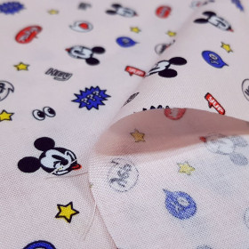 Algodón Disney Mickey Hey Rosa