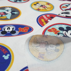 Algodón Disney Mickey Parches