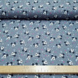 Tela Algodón Disney Mickey Rayos Estrellas Gris - Tela de algodón licencia Disney con dibujos de caras de Mickey sobre un fondo de color gris con rayos y estrellas de varios colores. La tela mide 140cm de ancho y su composición 100% algodón.