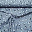 Tela Algodón Disney Mickey Rayos Estrellas Gris - Tela de algodón licencia Disney con dibujos de caras de Mickey sobre un fondo de color gris con rayos y estrellas de varios colores. La tela mide 140cm de ancho y su composición 100% algodón.