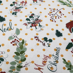 Algodón Disney Navidad Ramas