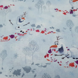 Cotton Disney Olaf Leaves