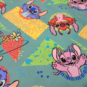 Cotton Disney Stitch Angel Retro