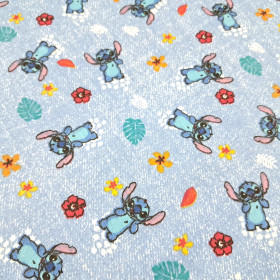 Cotton Disney Stitch Flowers Cotton Disney Stitch Flowers