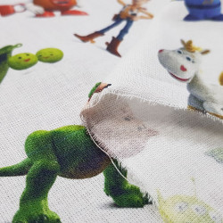 Cotton Disney Toy Story Characters