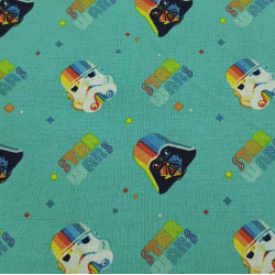 Cotton Star Wars Rainbow Darth Vader Cotton Star Wars Rainbow Darth Vader