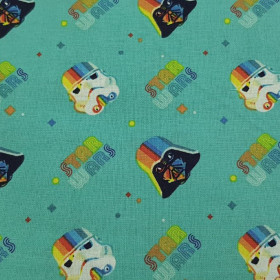 Algodón Star Wars Rainbow Darth Vader