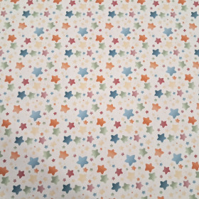 Cotton Multicolored Stars Illusion