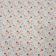 Tela Algodón Estrellas Colores Robotic Algodón Estrellas Colores Robotic - Tela de popelín algodón con dibujos de estrellas de colores en varios tamaños sobre un fondo de cuadrícula. La tela mide 150cm de ancho y su composición 100% algodón.
