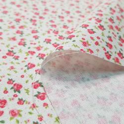 Algodón Rosas Diminutas Algodón Rosas Diminutas