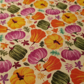 Algodón Calabazas Colores