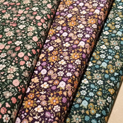 Algodón Flores Bisou