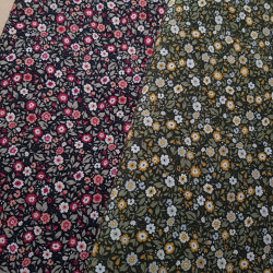 Algodón Flores Variadas Floret 2