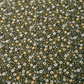 Algodón Flores Variadas Floret 2