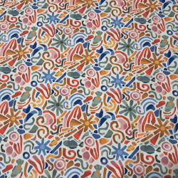 Algodón Plantas Abstractas Maui Algodón Plantas Abstractas Maui