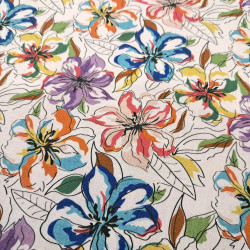 Cotton Flowers Mimosa Etnia Cotton Flowers Mimosa Etnia