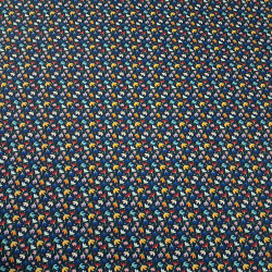 Cotton Flowers Etnia Blue Cotton Flowers Etnia Blue