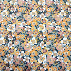 Cotton Abstract Floral Flash