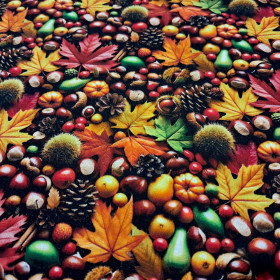 Cotton Autumn Leaves