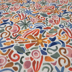 Algodón Plantas Abstractas Maui