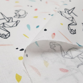 Algodón Flamencos Origami Algodón Flamencos Origami